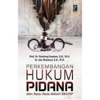 Perkembangan hukum pidana dan asas-asas dalam RKUHP