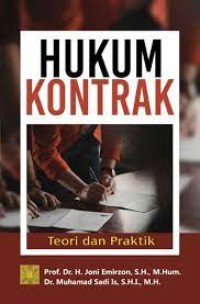 Hukum kontrak teori dan praktik