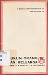 Hukum orang dan keluarga : buku 1