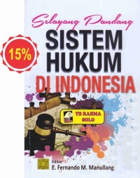 Sistem hukum di indonesia