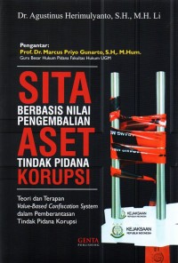 Sita bebasis nilai pengambilan aset tindak pidana korupsi